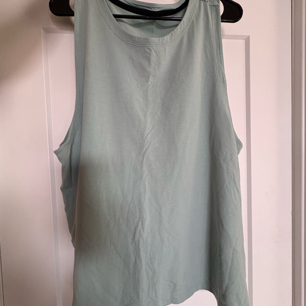 Men’s Green/Blue Tank Top